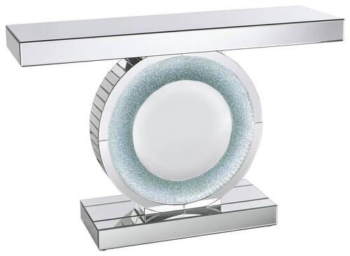KONSOLBORD i glas, trämaterial 119,5/35,5/80 cm    - Lifestyle, trämaterial/glas (119,5/35,5/80cm) - Xora