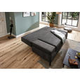 SCHLAFSOFA  mit Mikrofaser Anthrazit  - Anthrazit/Schwarz, KONVENTIONELL, Kunststoff/Textil (202/90/97cm) - Carryhome