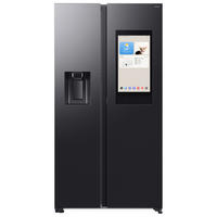 SIDE-BY-SIDE 91,2/178/72,6 cm RS90F67BEFEF  - Schwarz, Basics, Glas/Kunststoff (91,2/178/72,6cm) - Samsung
