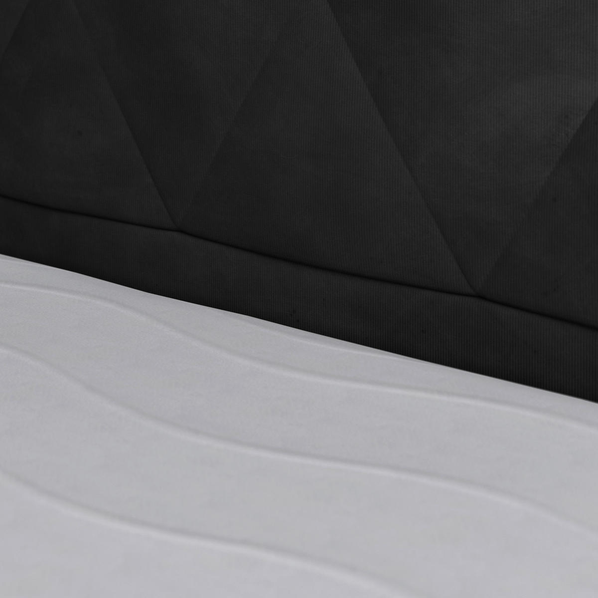 BOXSPRINGBETT 140/200 cm  in Schwarz  - Schwarz, MODERN, Holz/Kunststoff (140/200cm) - MID.YOU