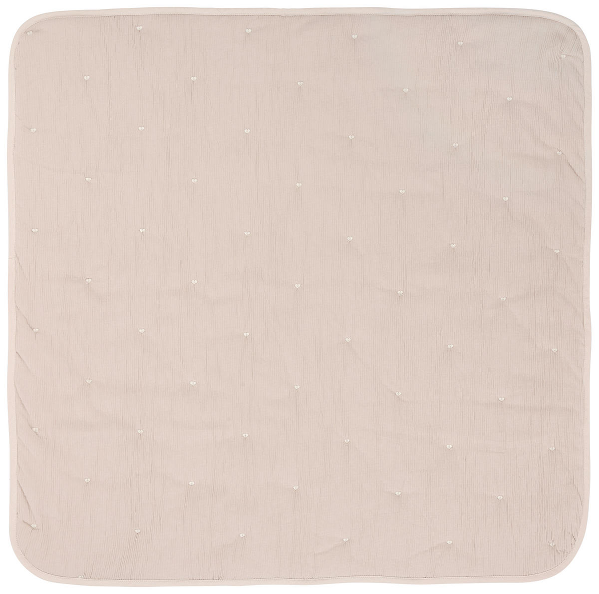 SCHMUSEDECKE  80/80 cm  - Perlmutt, Trend, Textil (80/80cm) - Patinio