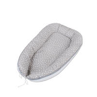 Kuschelnest Babybay    - Hellgrau/Weiß, Basics, Textil (90/50/13cm) - Babybay