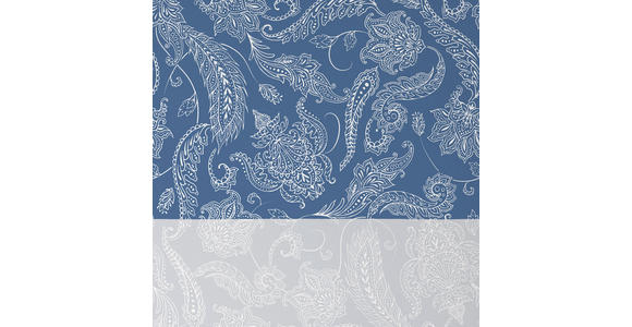BETTWÄSCHE Satin 200/200 cm  - Blau, Textil (200/200cm) - Novel