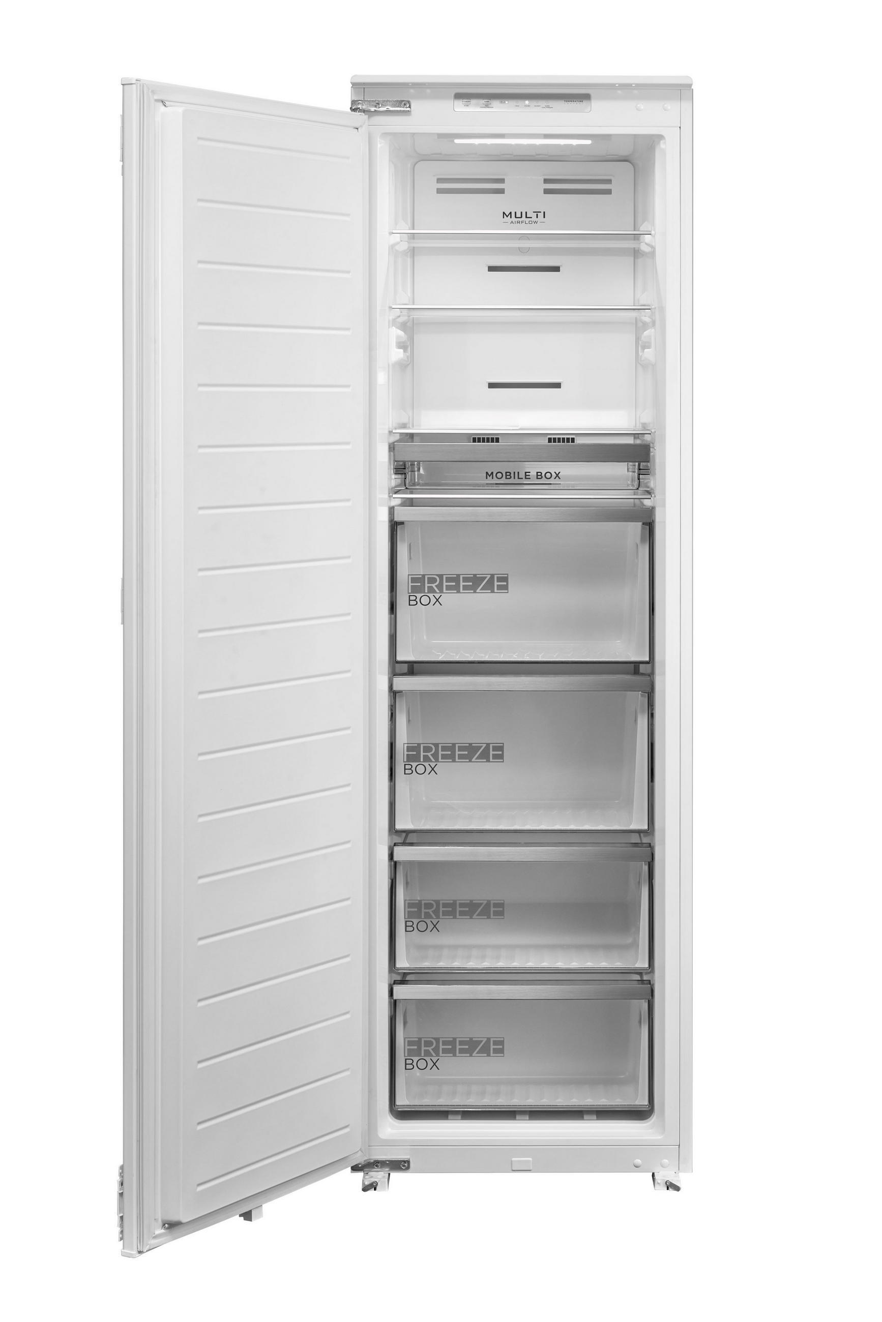 EINBAUGEFRIERSCHRANK MDRE306FGE01  - Weiß, Basics, Kunststoff/Metall (54/178,5/54,5cm) - Midea