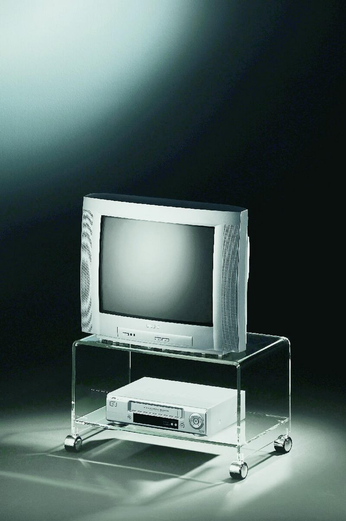 TV-ELEMENT - Klar, Design, Kunststoff (63/38/38cm)