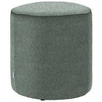 HOCKER in Textil Titanfarben  - Titanfarben, Design, Textil (44/46/44cm) - Belluti
