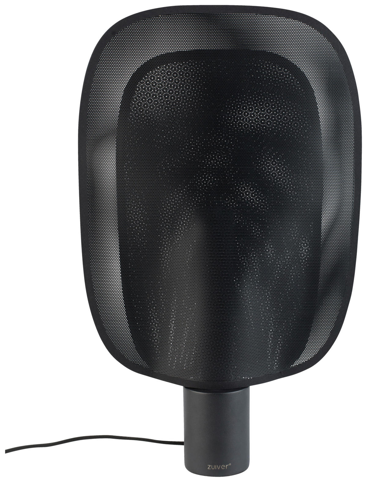 TISCHLEUCHTE Mai 33/54/8 cm  - Schwarz, Basics, Kunststoff/Metall (33/54/8cm) - Zuiver