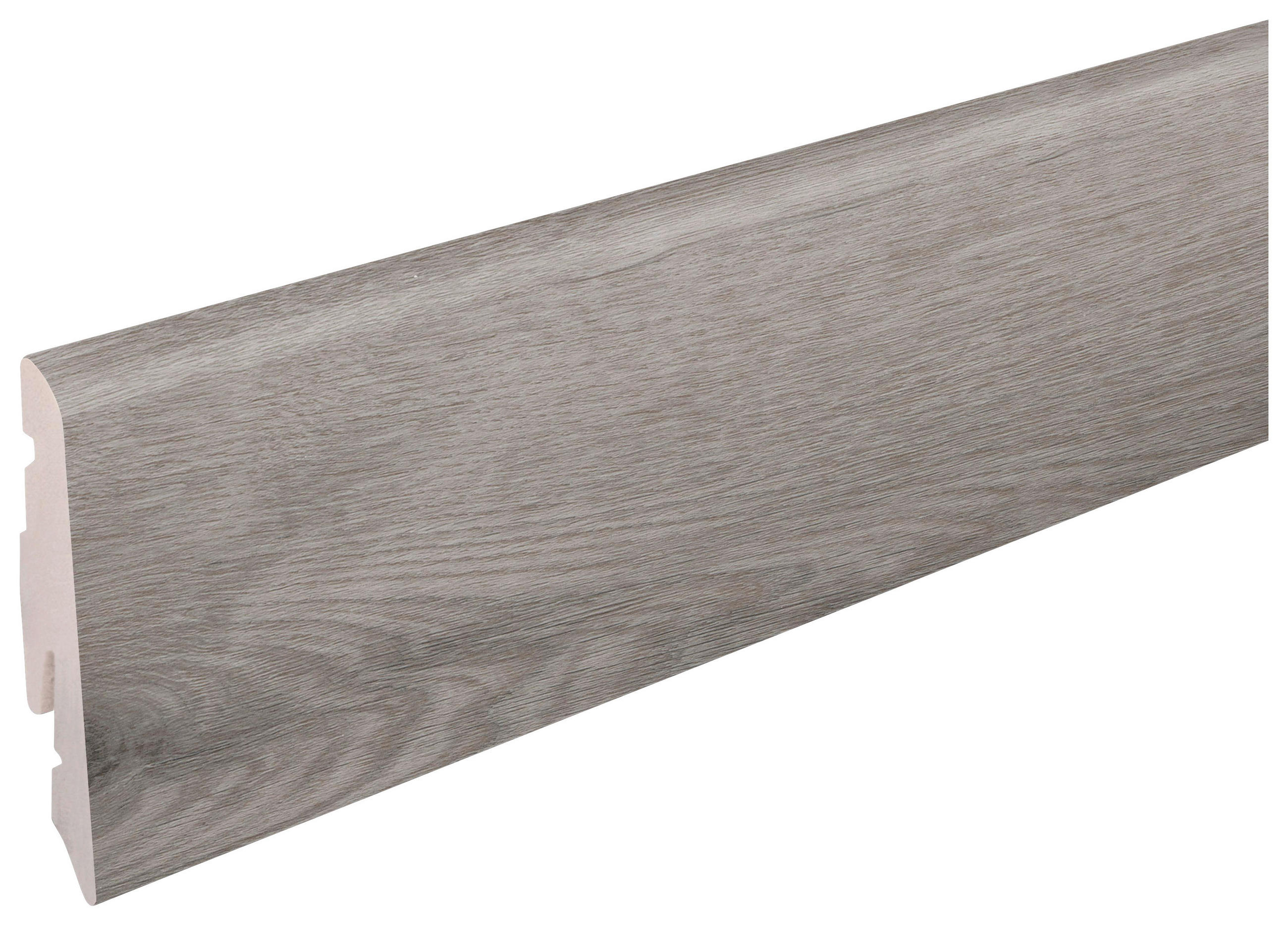 SOCKELLIST  per  m² - grå, Basics, plast (240/5.8/1.2cm)