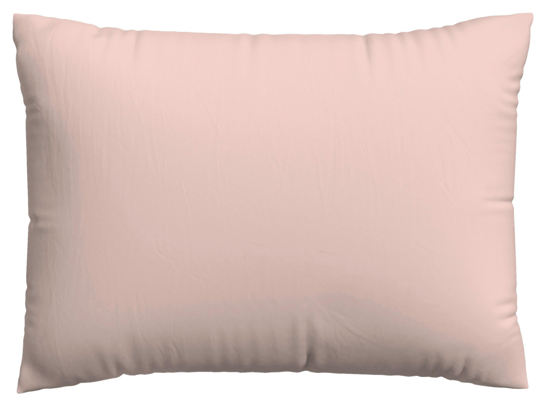 KOPFPOLSTERBEZUG WOVEN SATIN 60/80 cm  - Rosa, Basics, Textil (60/80cm) - Schlafgut