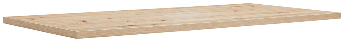 SCHREIBTISCHPLATTE 150/69/3 cm  in Eiche Artisan  - Eiche Artisan, Design, Holzwerkstoff (150/69/3cm) - Carryhome