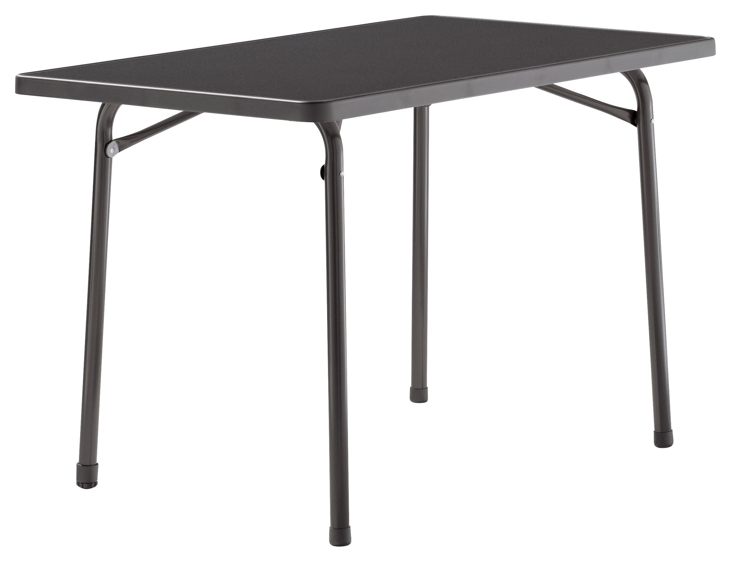 GARTENKLAPPTISCH 115/70/72 cm Metall rechteckig  - Anthrazit/Grau, Basics, Kunststoff/Metall (115/70/72cm) - Sieger