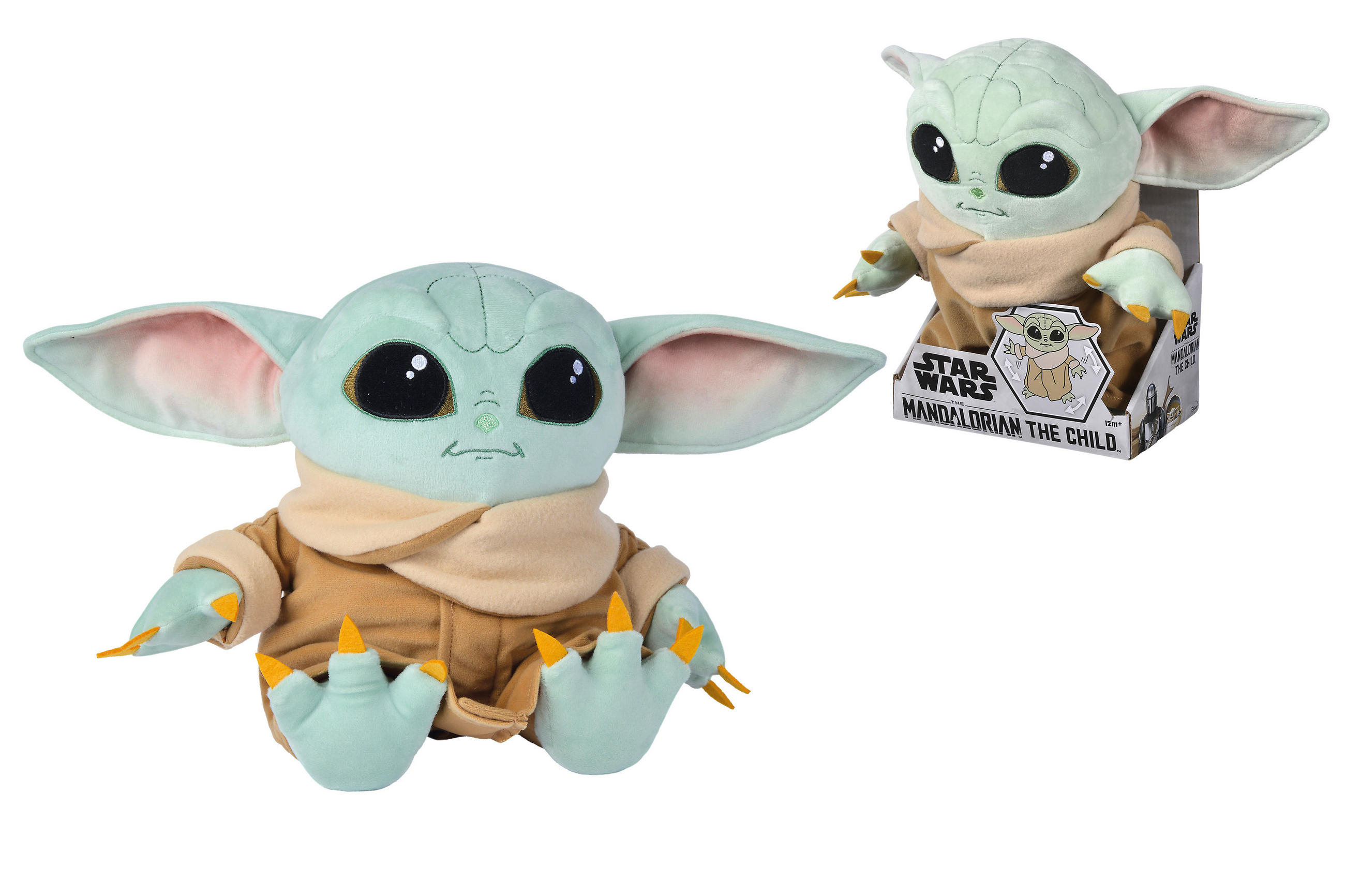 PLÜSCHTIER Mandalorian Grogu The Child Ultimate  - Türkis/Braun, Basics, Textil (12/28/30cm) - Disney