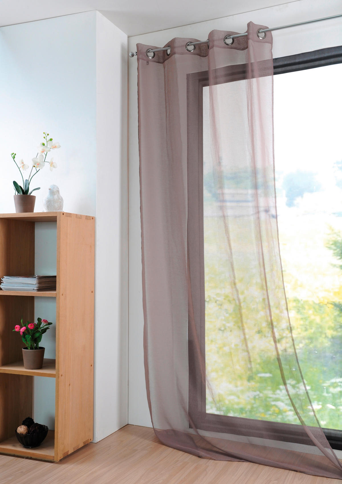 GOTOVA ZAVJESA taupe  135/260 cm  - taupe, Basics, tekstil (135/260cm)