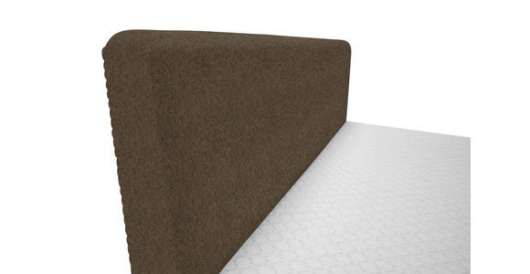 BOXBETT 180/200 cm in Braun - Schwarz/Braun, Design, Holz/Holzwerkstoff (180/200cm) - Xora