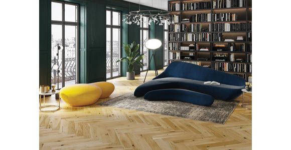 FISCHGRÄT Eiche Grand Canyon per m² - Eichefarben, Design, Holz (72,5/13/1,4cm) - Ambiente