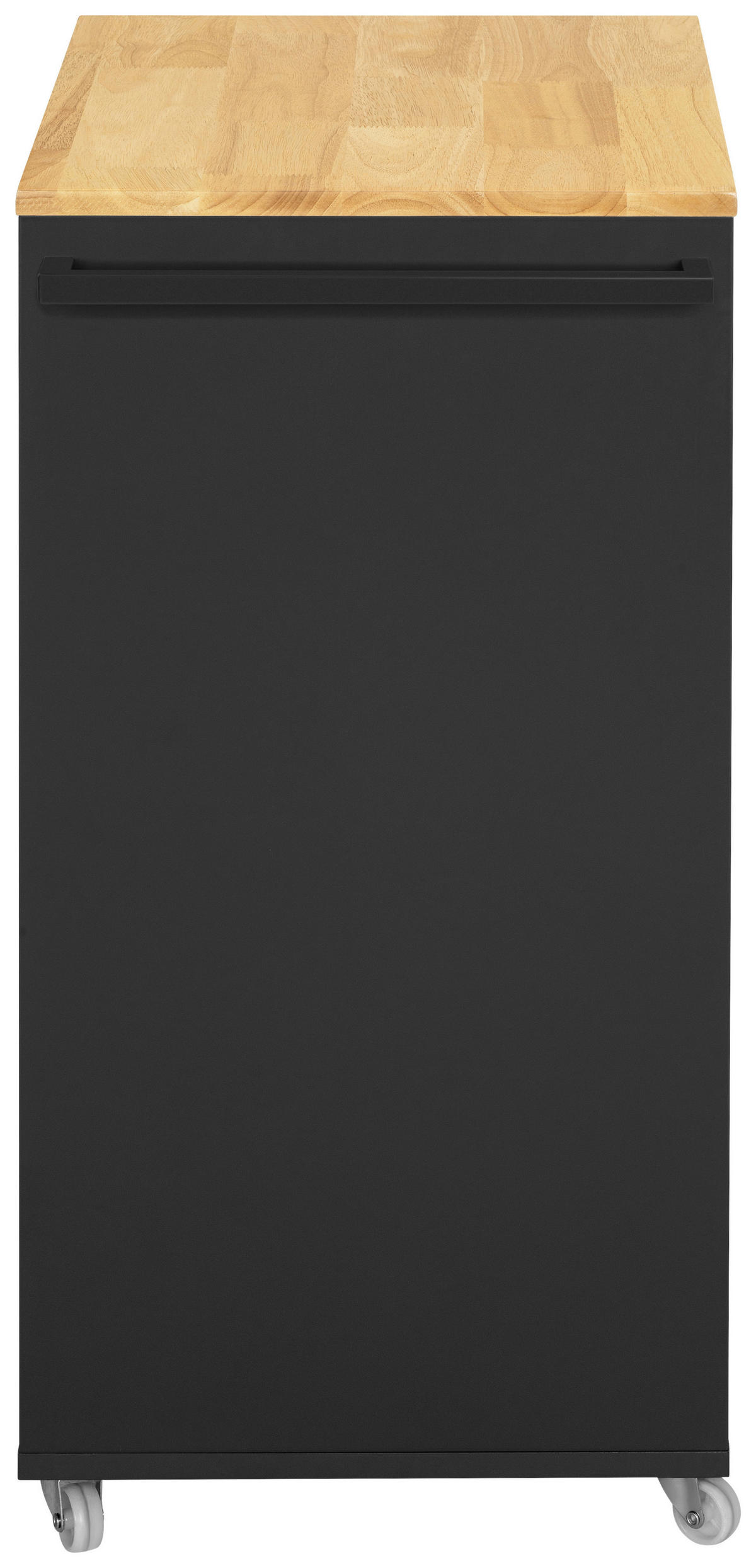 SERVÍROVACÍ VOZÍK, černá, přírodní barvy, 50/38/78 cm - černá/přírodní barvy, Design, kov/dřevo (50/38/78cm) - MID.YOU