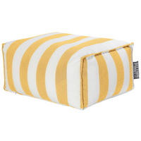 OUTDOORSITZSACK 100 l  - Gelb/Weiß, LIFESTYLE, Textil (65/35/55cm)