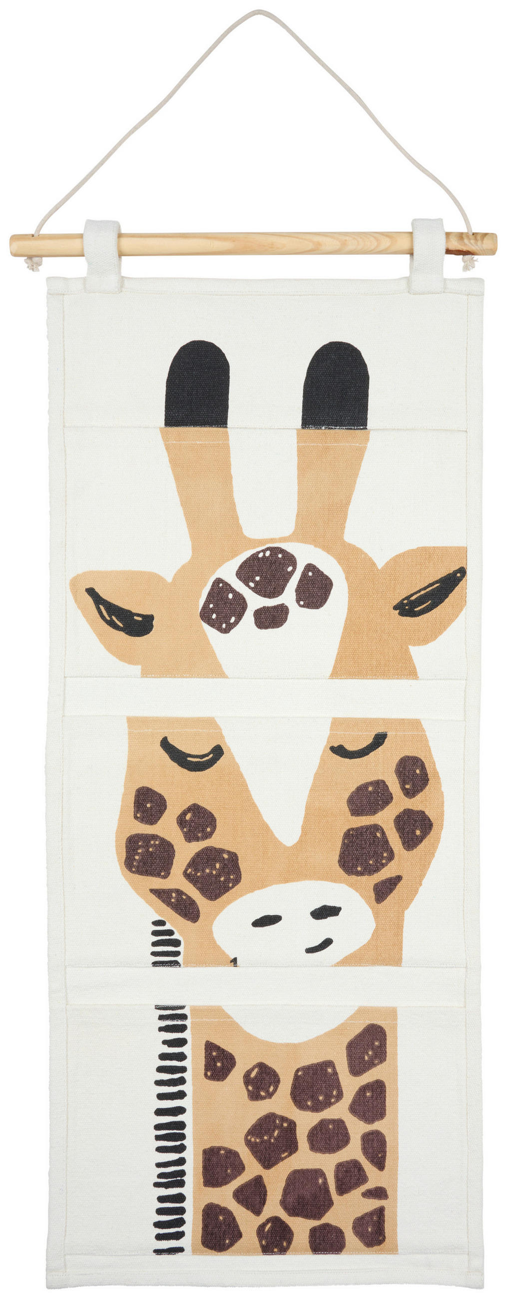 HÄNGEORGANIZER  - Naturfarben, Trend, Textil (35/80cm) - Patinio