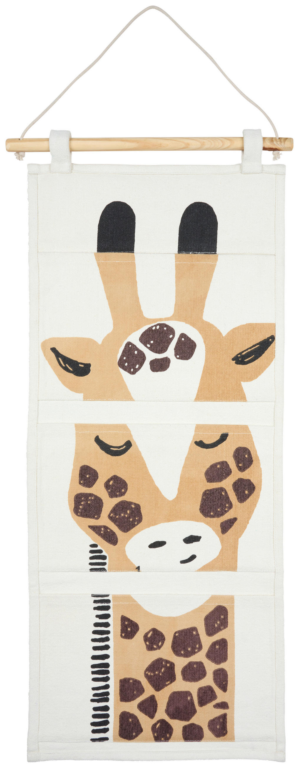 HÄNGEORGANIZER  - Naturfarben, Trend, Textil (35/80cm) - Patinio