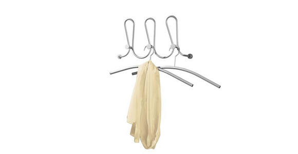 HAKENLEISTE in Alufarben - Alufarben, Basics, Metall (39/20cm) - Carryhome