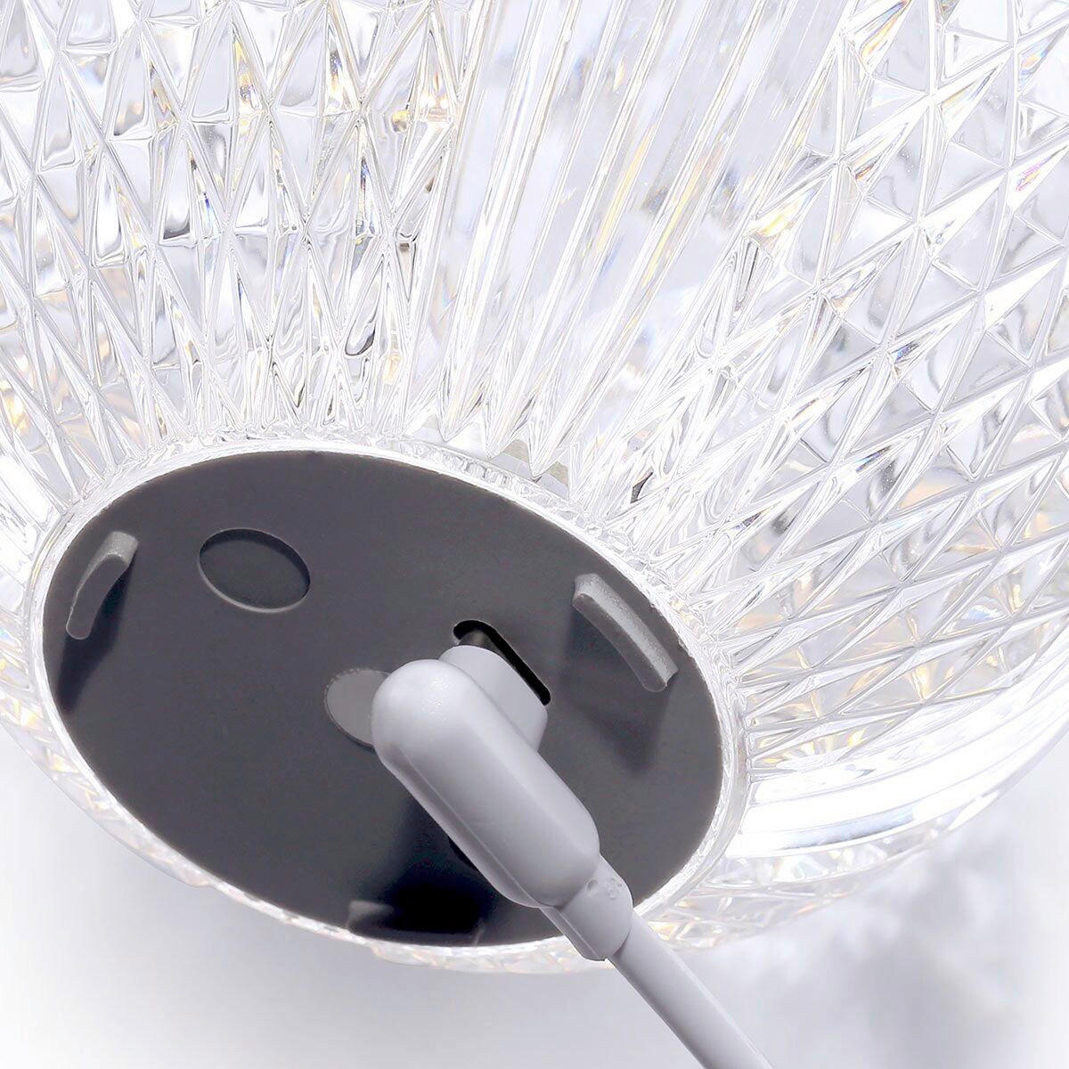 LED-TISCHLEUCHTE Alora 11,1/10,8 cm   - Messingfarben, KONVENTIONELL, Kunststoff/Metall (11,1/10,8cm) - Elstead Lighting