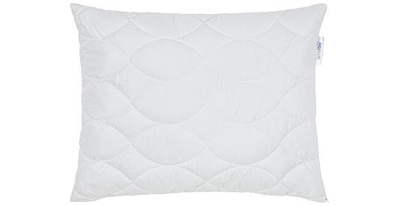Kopfpolster Sina - Kochfest - Weiß, KONVENTIONELL, Textil (70/90cm) - Primatex