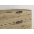 KOMMODE  in 80/81/42 cm  - Dunkelgrau/Eiche Artisan, Design, Holzwerkstoff/Metall (80/81/42cm) - Carryhome