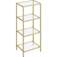 REGAL Goldfarben  40/95/30 cm  - Goldfarben, Trend, Glas/Metall (40/95/30cm) - Boxxx