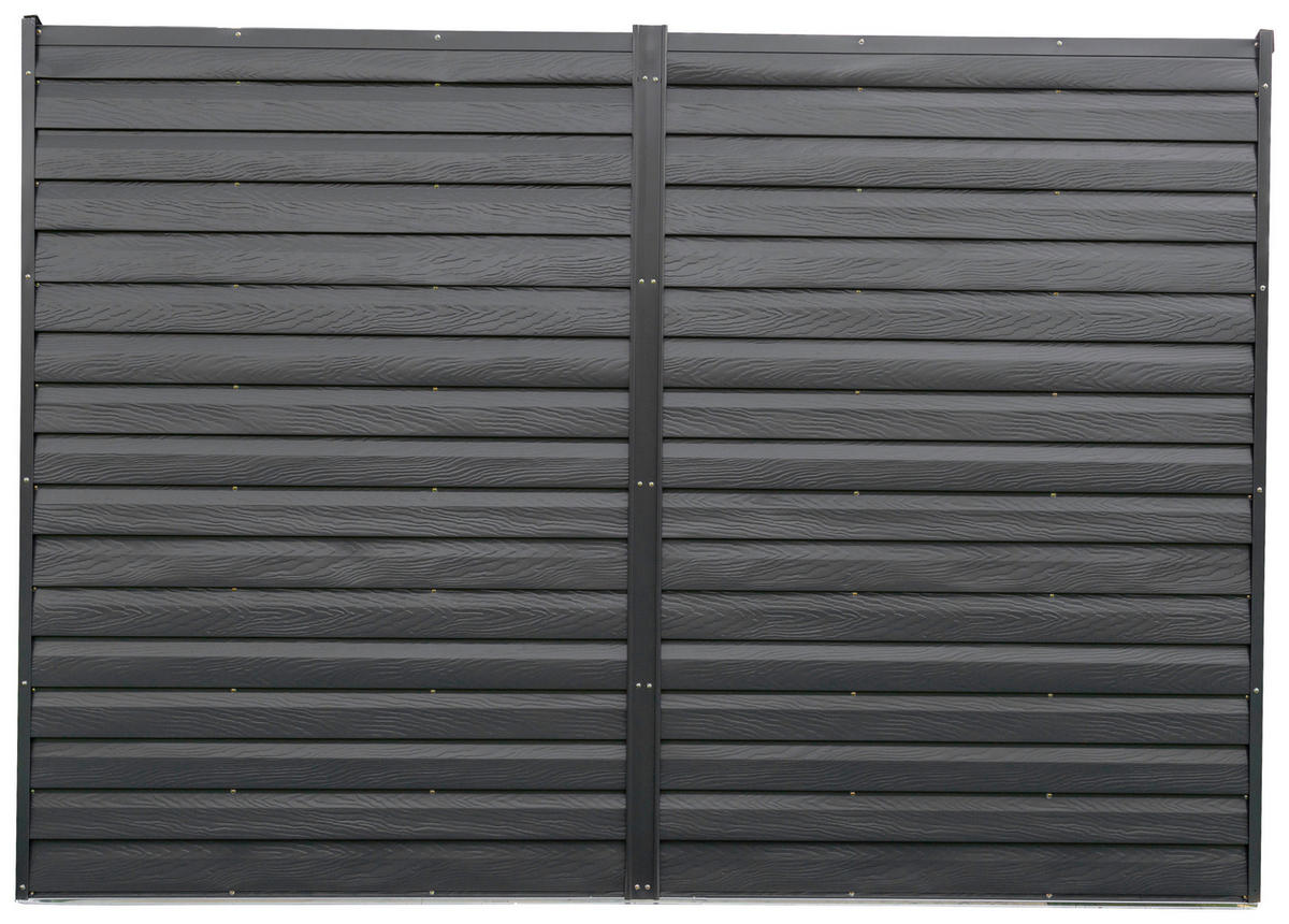 GERÄTEHAUS 295/208/124 cm  - Grau, Basics (295/208/124cm) - Ambia Garden