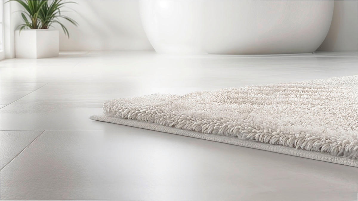 BADEMATTE Naturfarben 60/100 cm  - Naturfarben, Basics, Kunststoff/Textil (60/100cm) - Grund