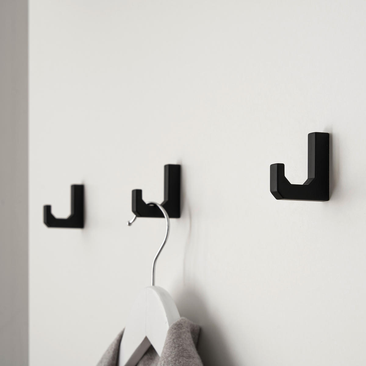 GARDEROBENPANEEL  in 79/89/25 cm  - Anthrazit/Weiß, MODERN, Holzwerkstoff (79/89/25cm) - MID.YOU