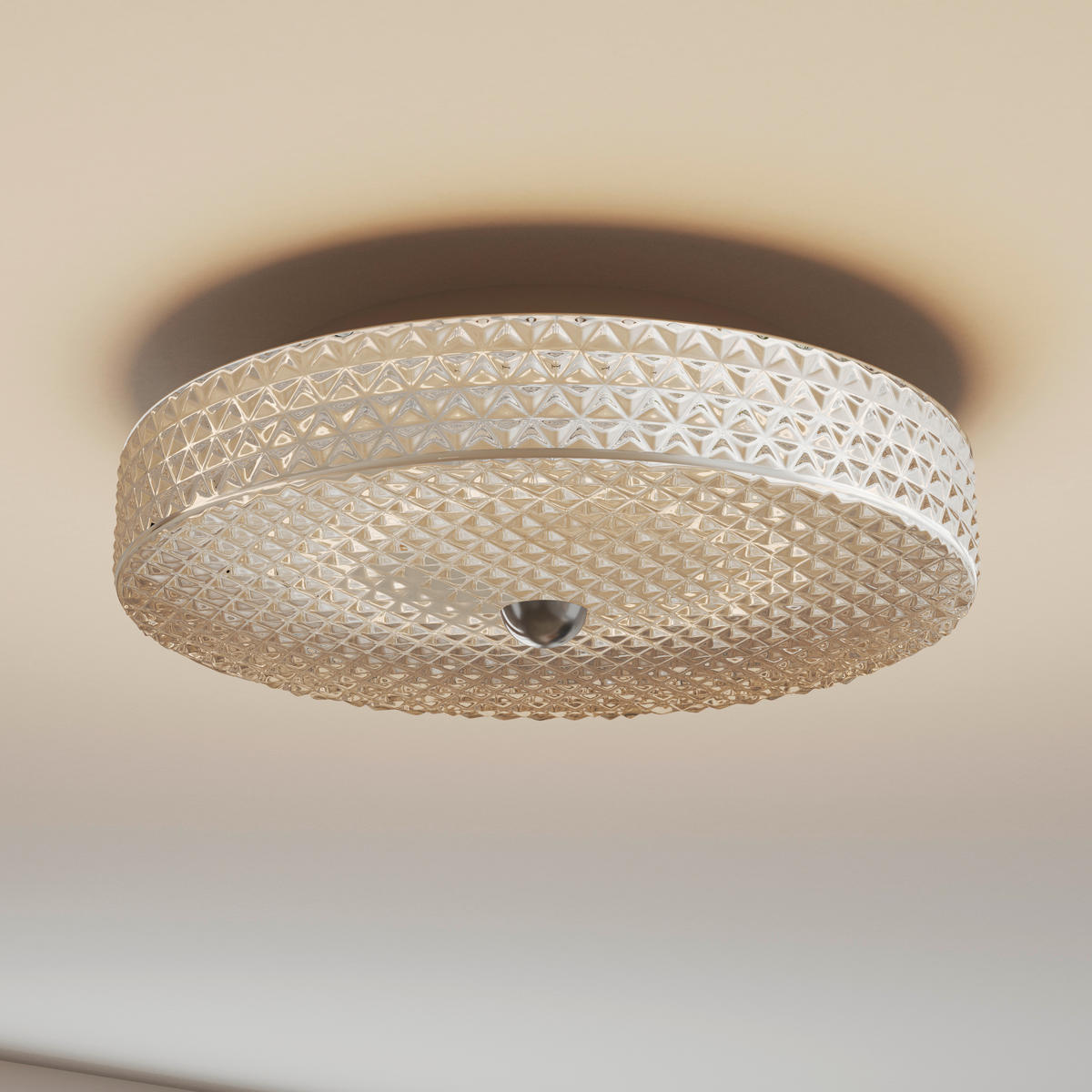 LED-TAKLAMPA 21 W 40/9,5 cm  - klar, Klassisk, metall/glas (40/9,5cm) - Glandor