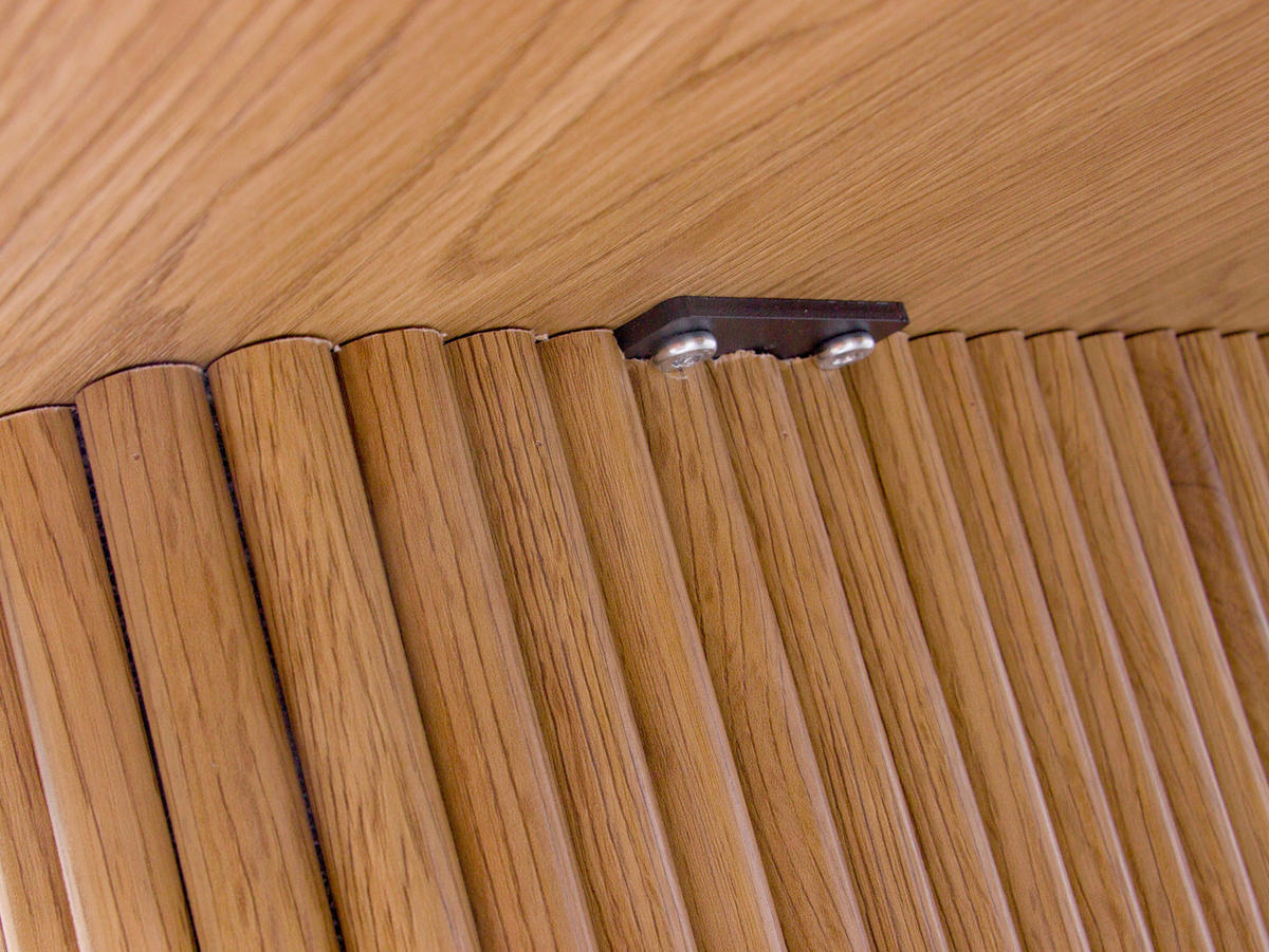 ESSTISCH 200/100/75 cm Nachbildung  Holzwerkstoff oval Eiche Artisan  - Eiche Artisan, MODERN, Holzwerkstoff (200/100/75cm) - MID.YOU