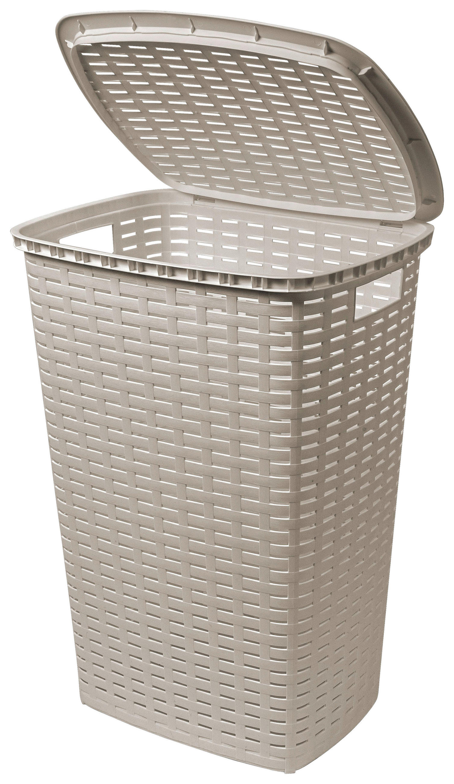 COș DE RUFE TIP LIGHEAN - crem, Basics, plastic (45/34/60cm) - Homeware