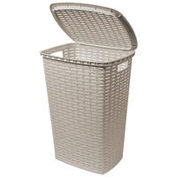 COș DE RUFE TIP LIGHEAN - crem, Basics, plastic (45/34/60cm) - Homeware