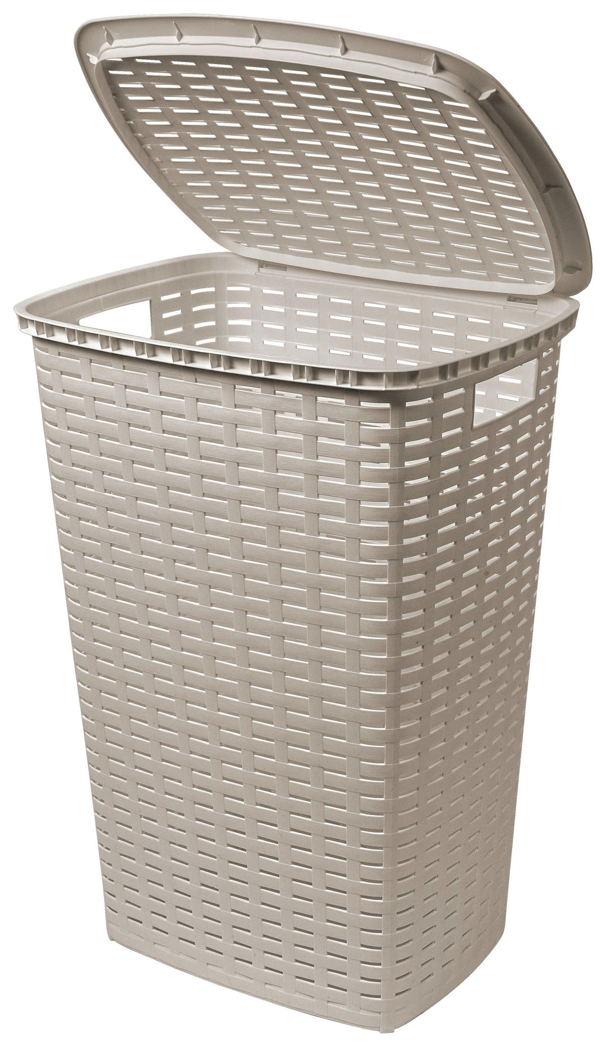 COș DE RUFE TIP LIGHEAN - crem, Basics, plastic (45/34/60cm) - Homeware