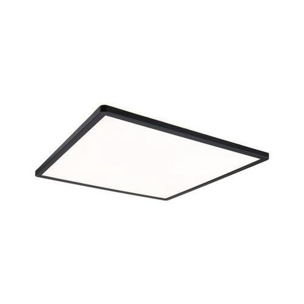 LED-PANEEL  - Schwarz, Basics, Kunststoff (42/42cm) - Paulmann