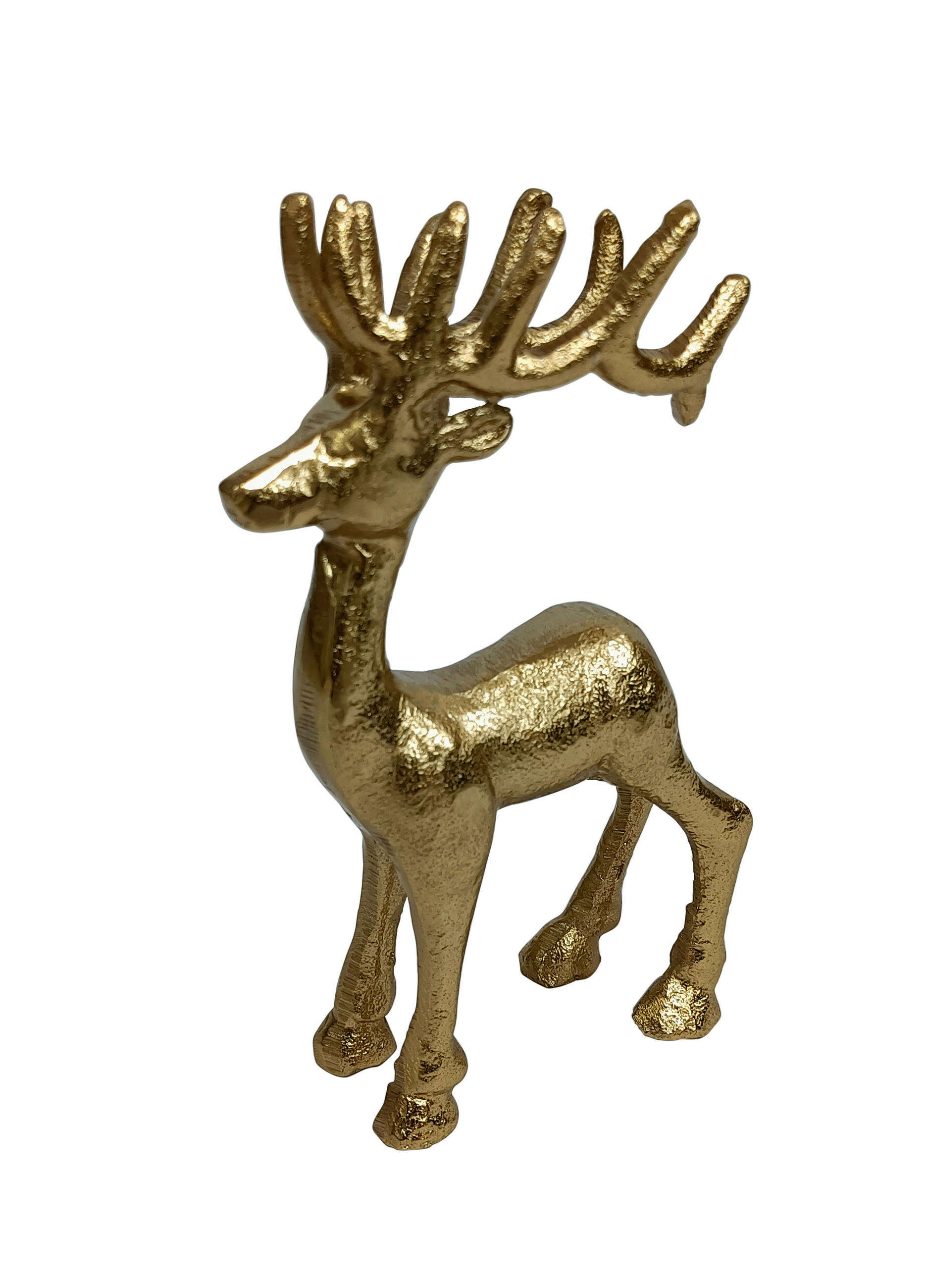 DEKORENTIER  - Goldfarben, LIFESTYLE, Metall (10/16/4.5cm) - X-Mas