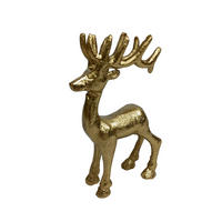 DEKORENTIER  - Goldfarben, LIFESTYLE, Metall (10/16/4.5cm) - X-Mas