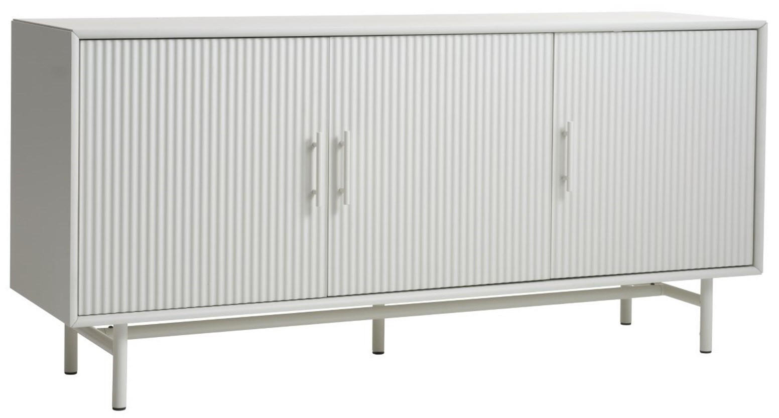 SIDEBOARD  in 160/75/45 cm  - Greige, Basics, Holzwerkstoff/Metall (160/75/45cm) - Boxxx