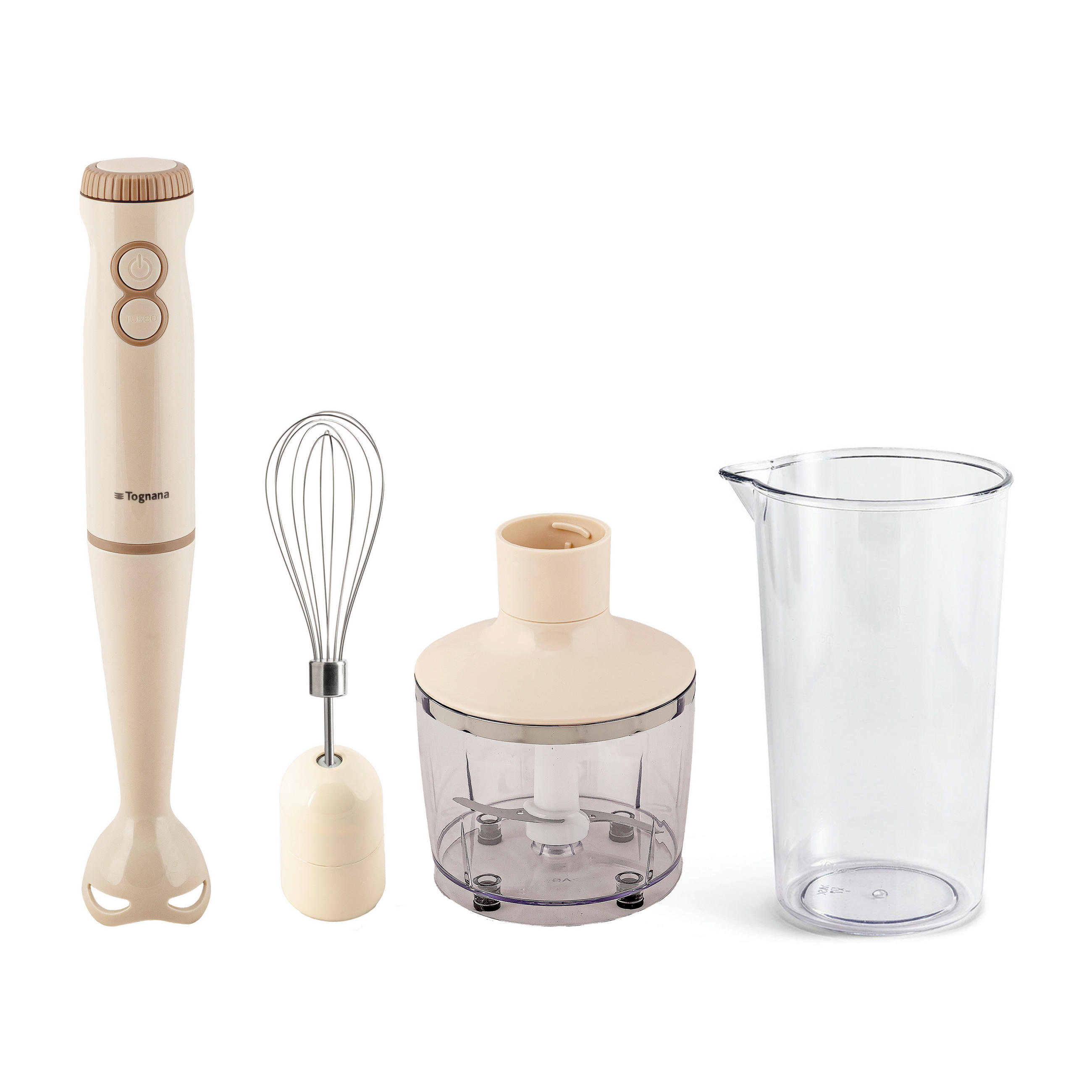 ŠTAPNI MIKSER Iridea Champagne  - boje šampanjca, Basics, metal/plastika (13.5/23.5/24.5cm) - Tognana