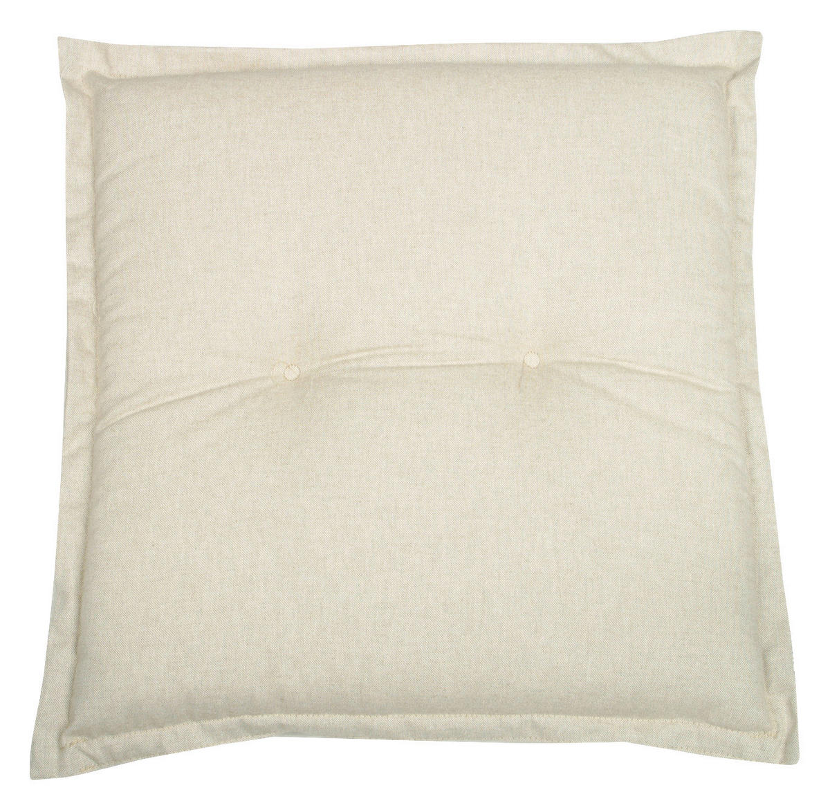 PERNĂ PENTRU TABURET GRĂDINĂ    - culoare natur, Design, textil (50/7/50cm)