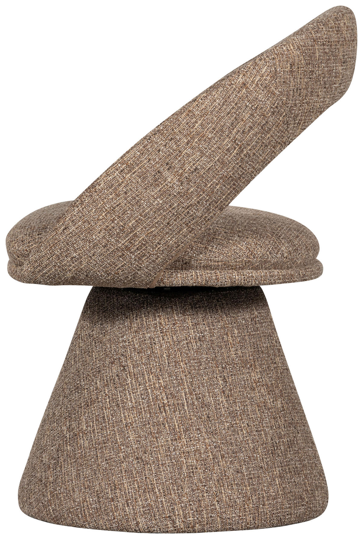 ARMLEHNSTUHL  Sitzfläche 360° drehbar Webstoff  - Naturfarben, MODERN, Textil (63/80/57cm) - Livetastic