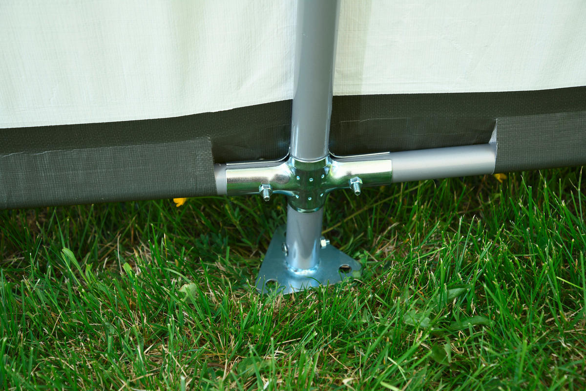 ZELTGARAGE  - Dunkelgrün, Basics, Kunststoff (300/260/150cm) - Ambia Garden