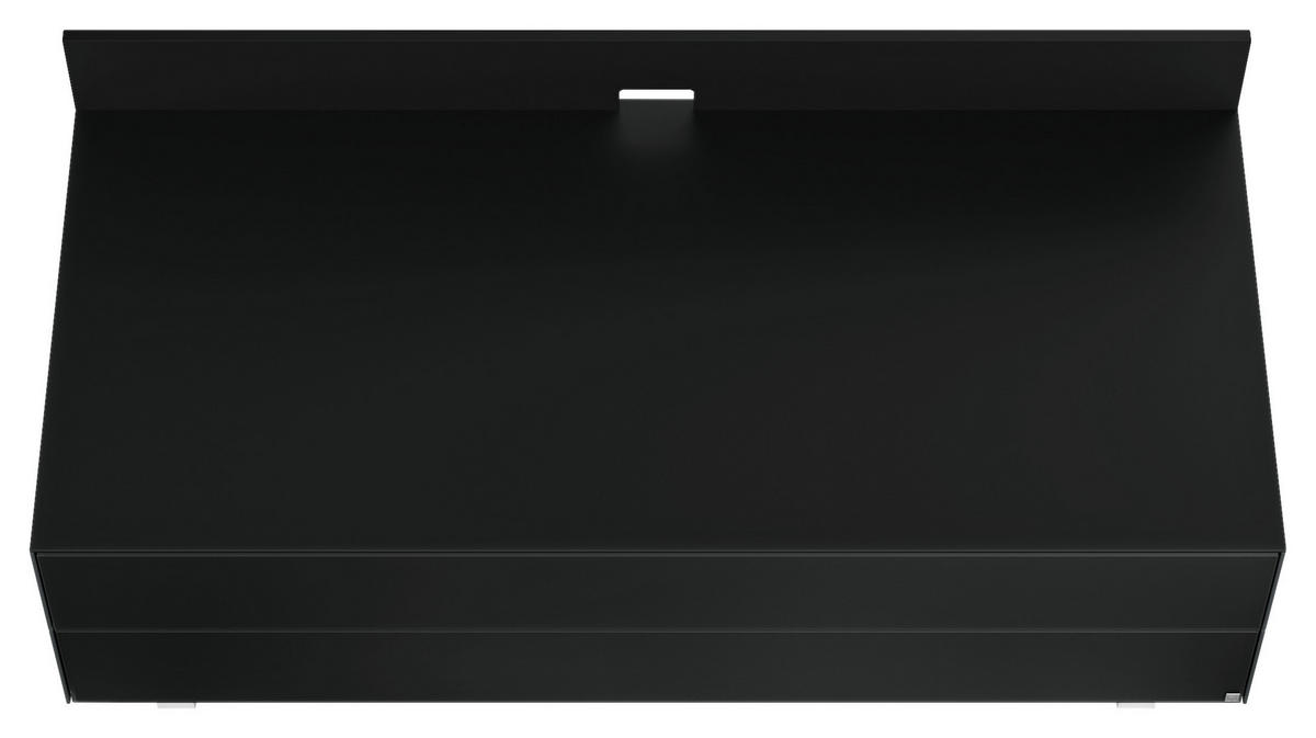 TV-ELEMENT - Chromfarben/Schwarz, MODERN, Glas/Holzwerkstoff (125,5/53,5/57cm) - Musterring