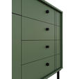 SIDEBOARD  in 160,2/81,8/37 cm  - Schwarz/Grün, MODERN, Holzwerkstoff/Kunststoff (160,2/81,8/37cm) - Carryhome