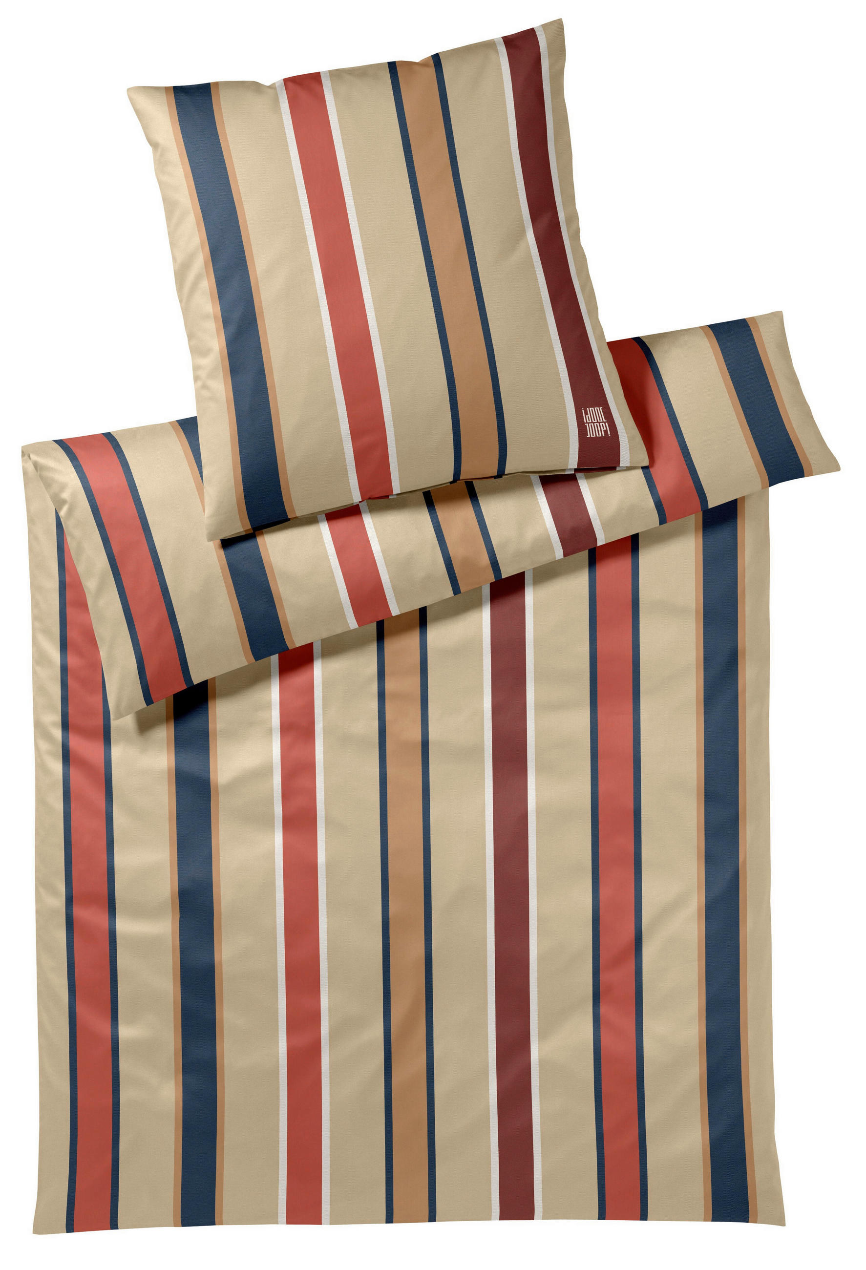 BETTWÄSCHE Makosatin 140/200 cm  - Rot, Basics, Textil (140/200cm) - Joop!