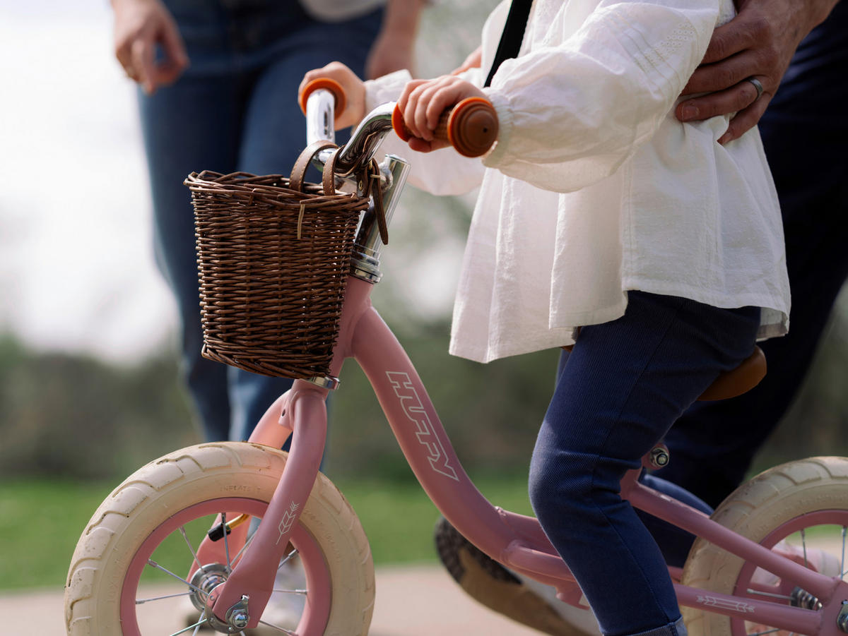 KINDERFAHRRAD 10 Zoll  - Pink, Basics, Metall (46.5/54/75cm)