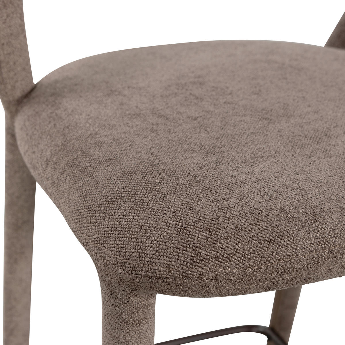 BARHOCKER in Textil Taupe  - Taupe, MODERN, Textil (48/95/52cm) - Livetastic