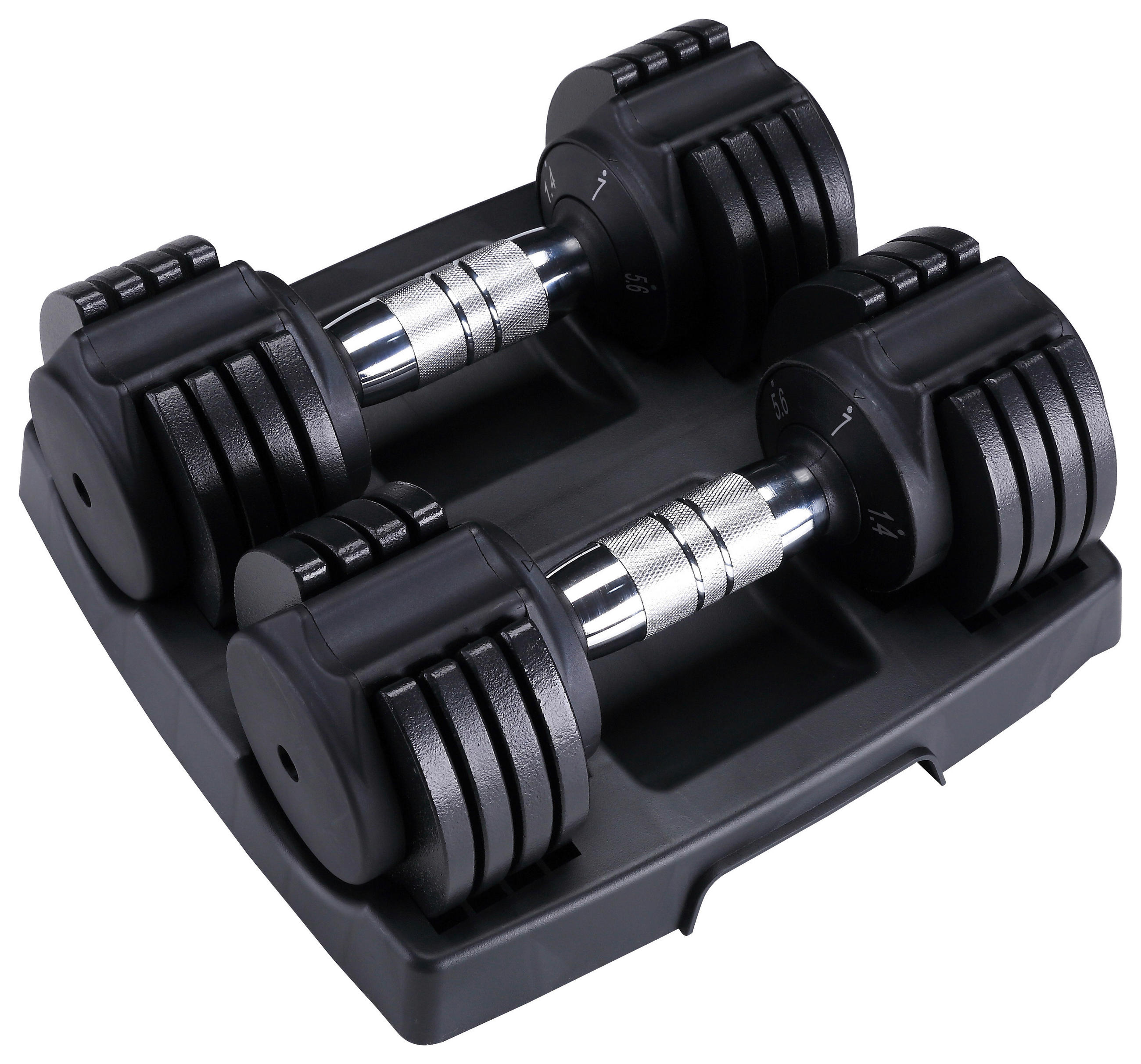 VARIABLES HANTELSET VHS 15 - Schwarz, KONVENTIONELL, Metall (14,6kg)